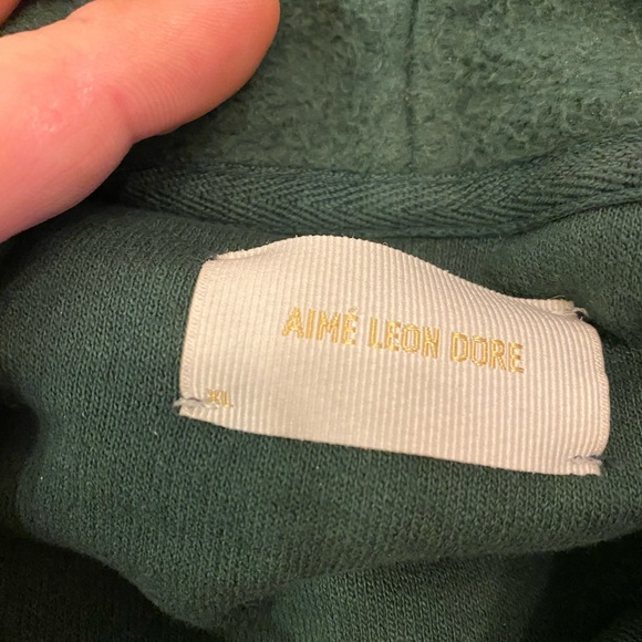 Aime Leon Dore Reverse Fleece Hoodie - Picture 4 of 7